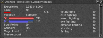 Signature for player Arezoel