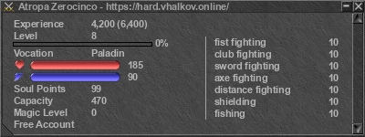 Signature for player Atropa Zerocinco