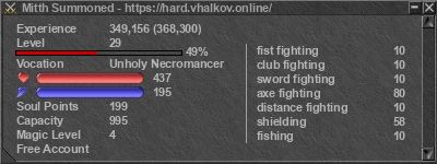 Signature for player Mitth Summoned