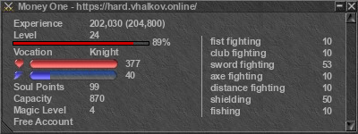 Signature for player Money One