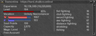 Signature for player Tramontina