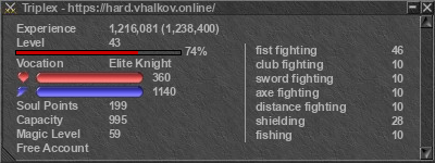 Signature for player Triplex